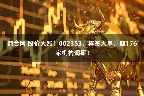 鼎合网 股价大涨！002353，再签大单，迎176家机构调研！
